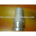 Aluminum Male Hose Shank Camlock Adapter